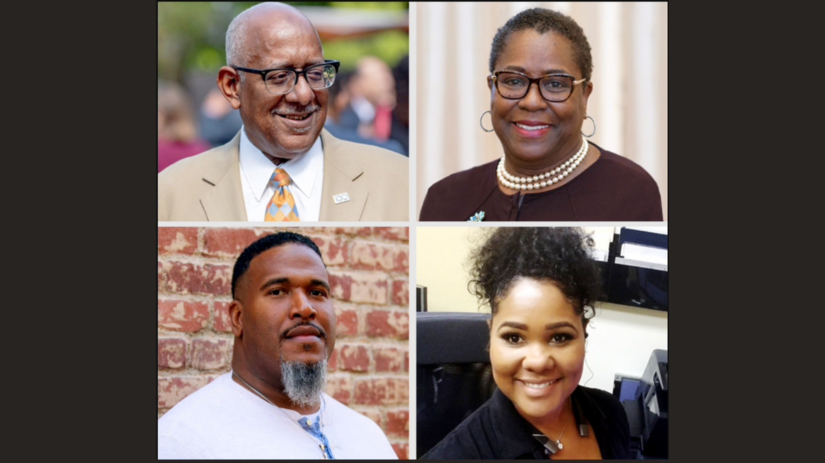 Four portraits of African American adults