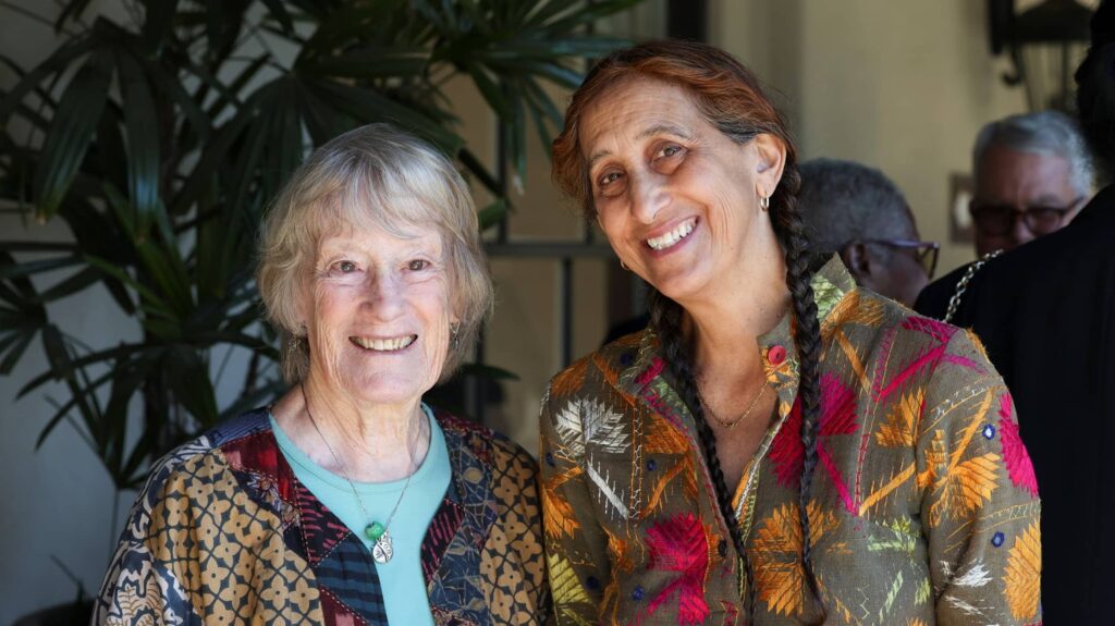 Two women smiling for a photo