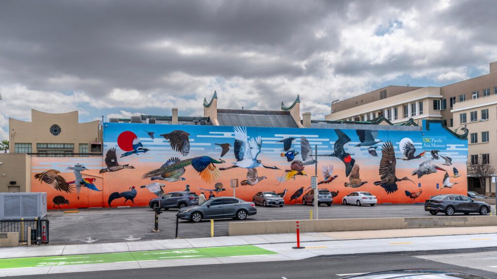 Image of mural on brick wall