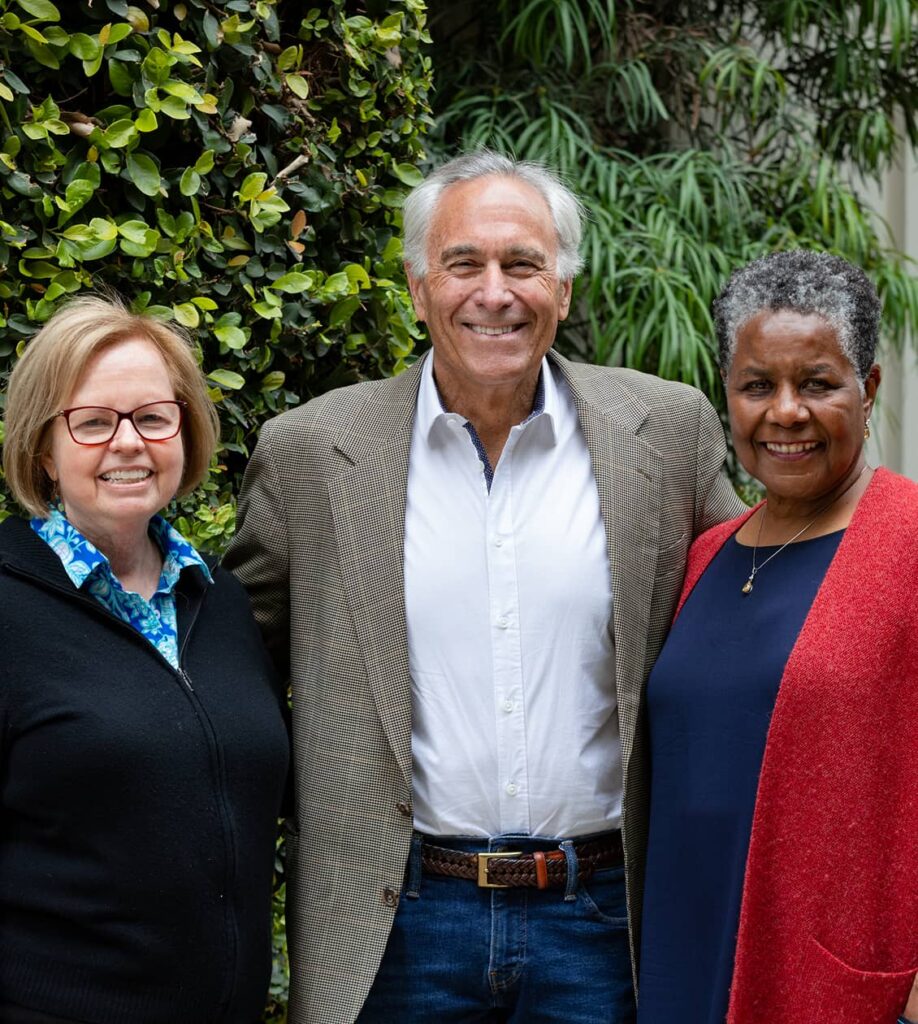 Leadership Image of Scott Nesbit, Phyllis Crandon, and Greta Johnson Mandell M.D.