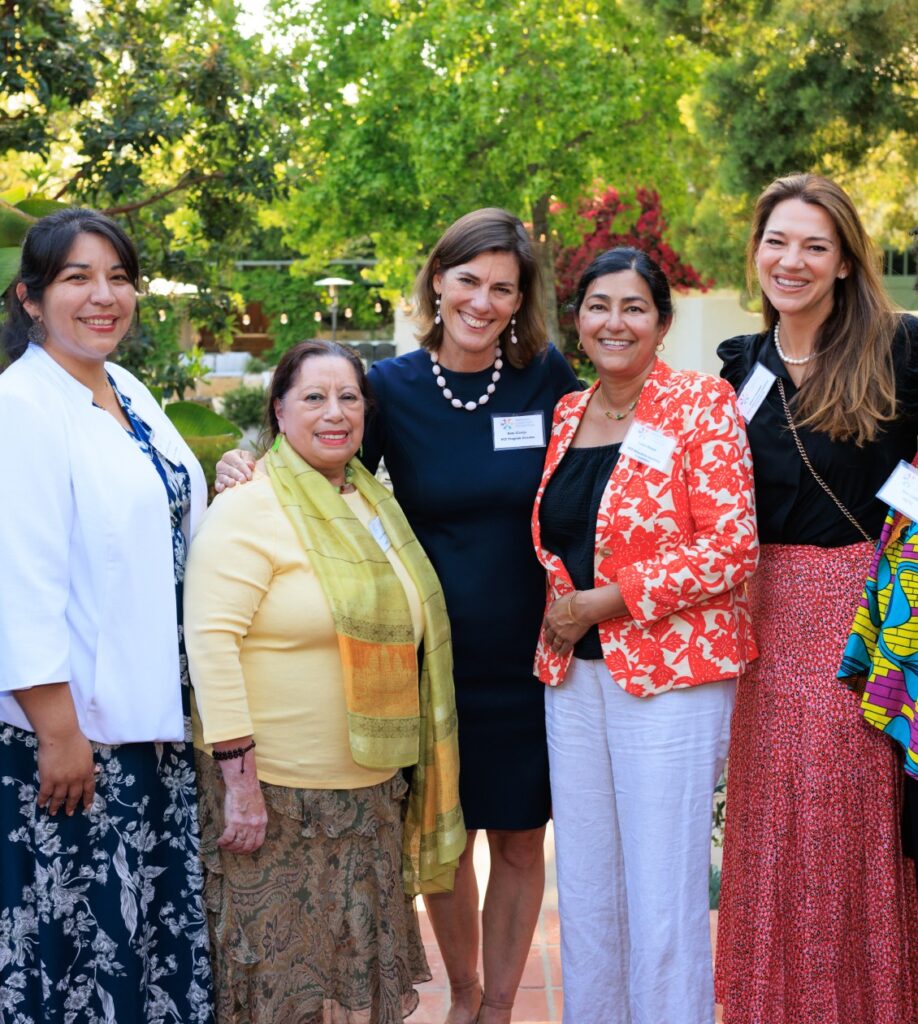 Group of women outside at a PCF event